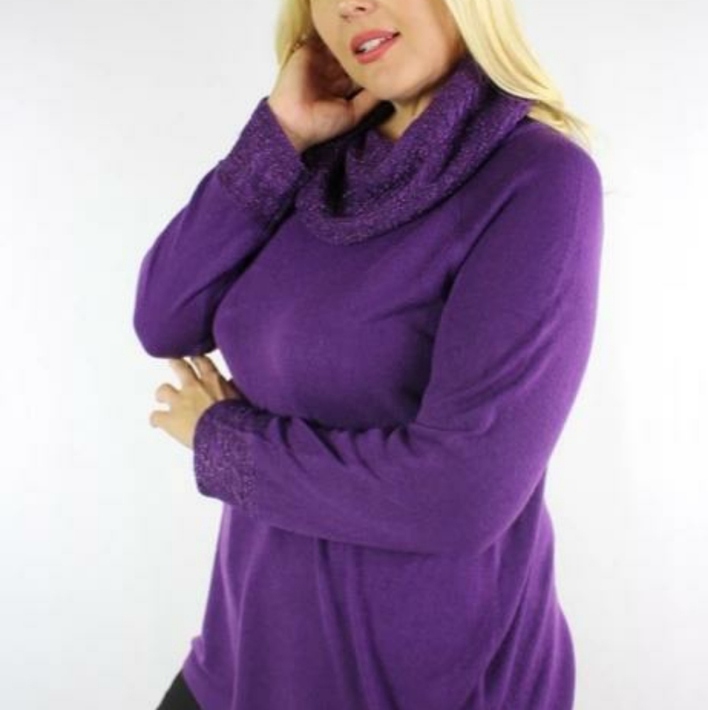 Purple Reign Sweater